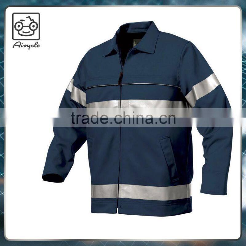 Oem small MOQ high quality reflective softshell safety jacket
