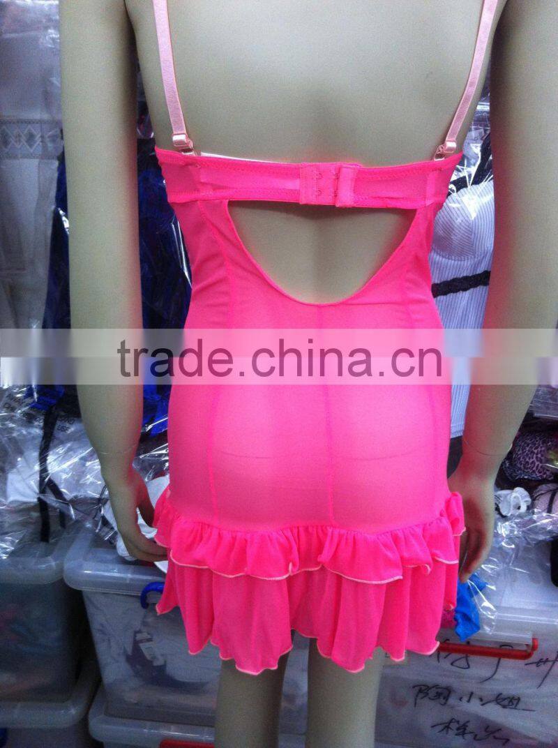 Plus Size Lingerie Babydoll Chemise Sleepwear Night Dress XXL 2XL free ship