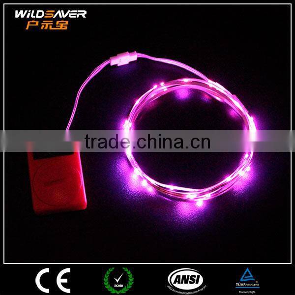 flashing single battery batteries rohs plus led strip light