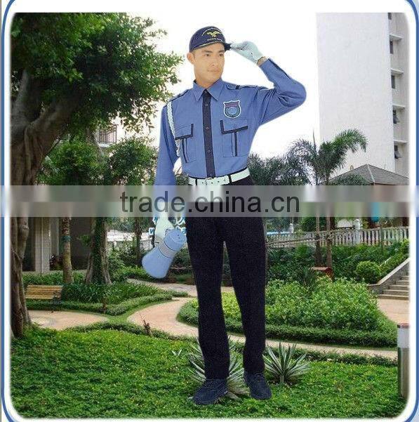 2014 new style security uniforms, fashionable security suits, unisex security uniforms