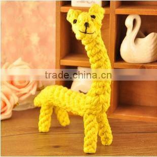 Manufacture directly Custom Cleaning teeth Cotton rope big size toy for dog