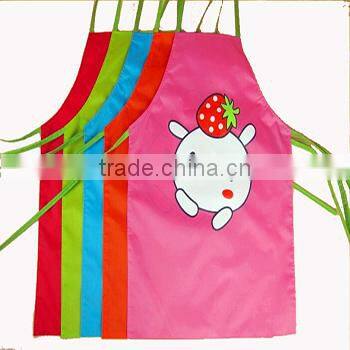 custom pvc plastic children painting garden apron