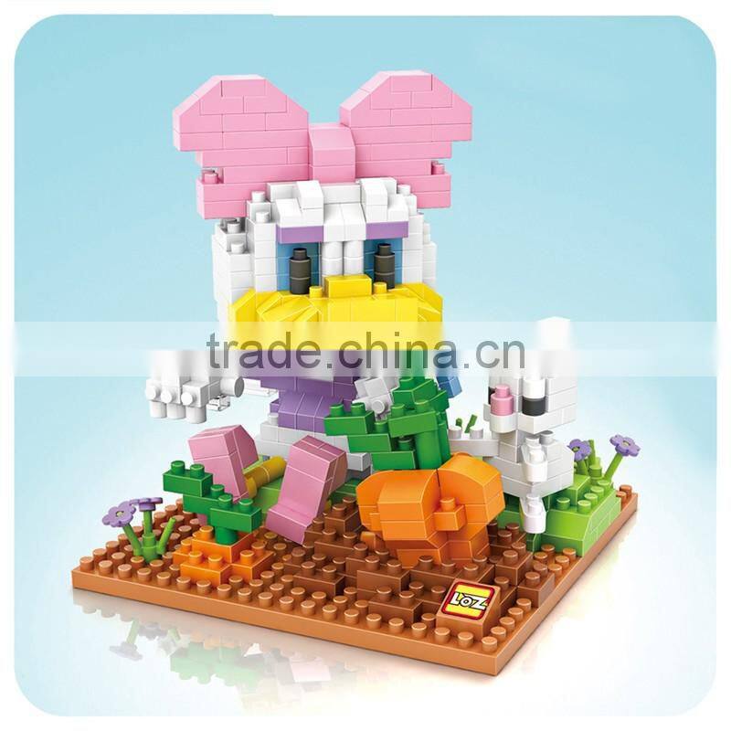 Plastic Intellectual Toys Building Cartoon Blocks for Kids