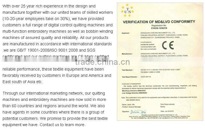 CS128inch digital control quilting and sewing Machine