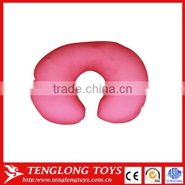 reversible 2 in 1 funny stuffed animal / u shape neck pillow