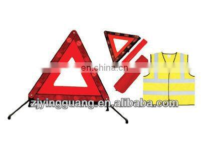 China High-Visibility reflective warning triangle in Road Safety
