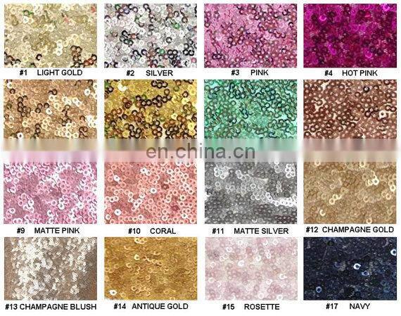 Graceful Sequin Coral Table Runner