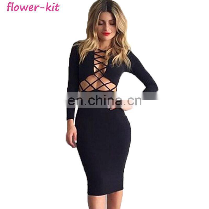New Womens Summer Workwear Pencil Dresses Party Stretch Bodycon Party Bandage Dresses
