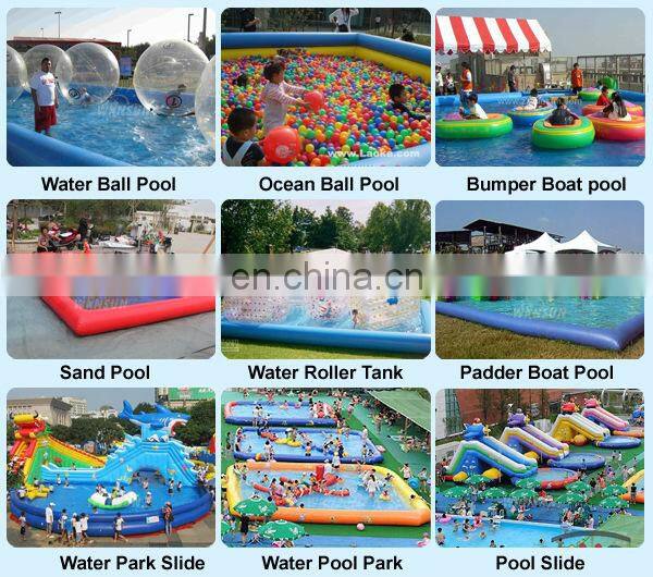 Hot selling durable inflatable big swimming pools for adult