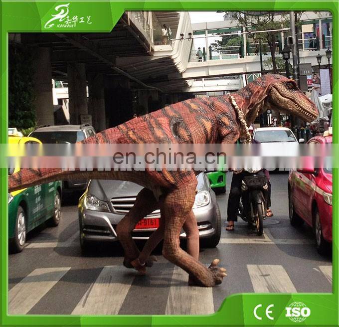 KAWAH Realistic life size Jurassic Dinosaur Velociraptor Costume