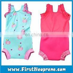 Shivering Flower In Watermelon Red Beach Neoprene Baby Wrap Cloth