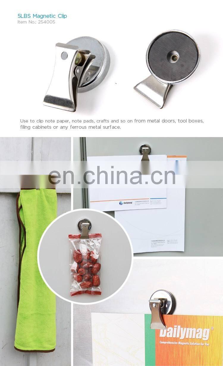 12 Pieces Magnetic Clip,Strong Magnet Paper Clip Holder,Perfect Refrigerator Magnet Whiteboard Magnet for House Office Personal