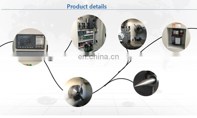CK6150 Company factory price heavy duty 2 axis 3 jaw chuck lathe cnc machine