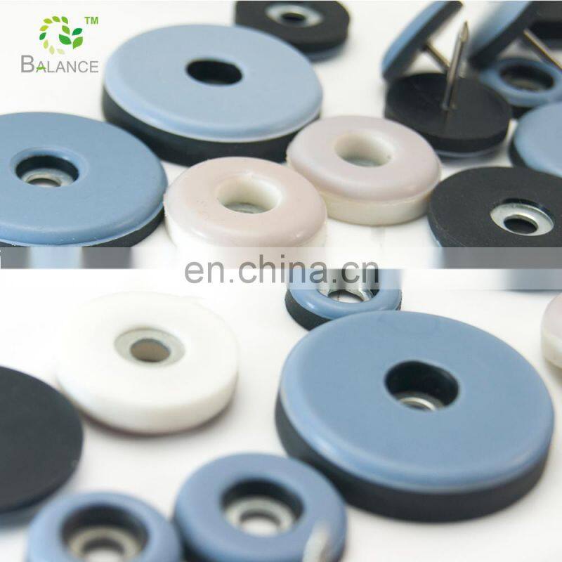 Screw on Furniture Glides Sliders for Wooden Furniture Heavy Duty PTFE ( Teflon ) Chair Leg Slides