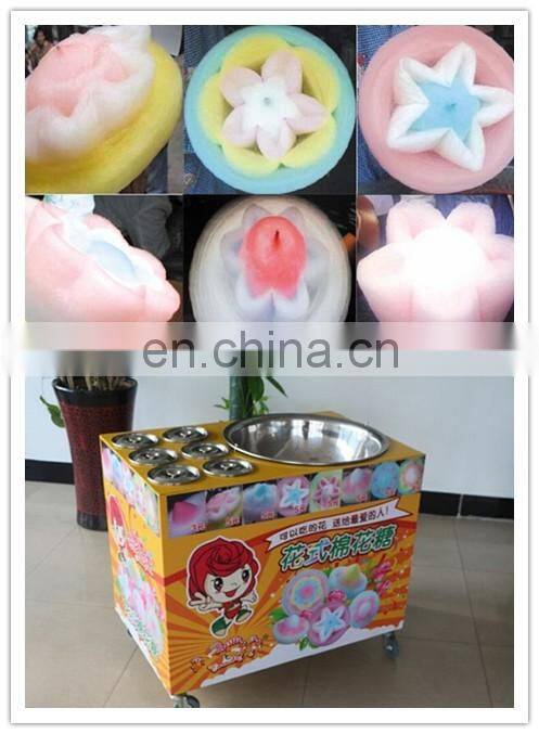 CE Certificated Commercial Cotton Candy Floss Machine and Bubble Cover