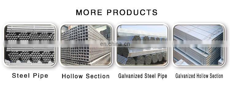 40*80mm Galvanized Hollow Section Steel Pipe Steel Tube