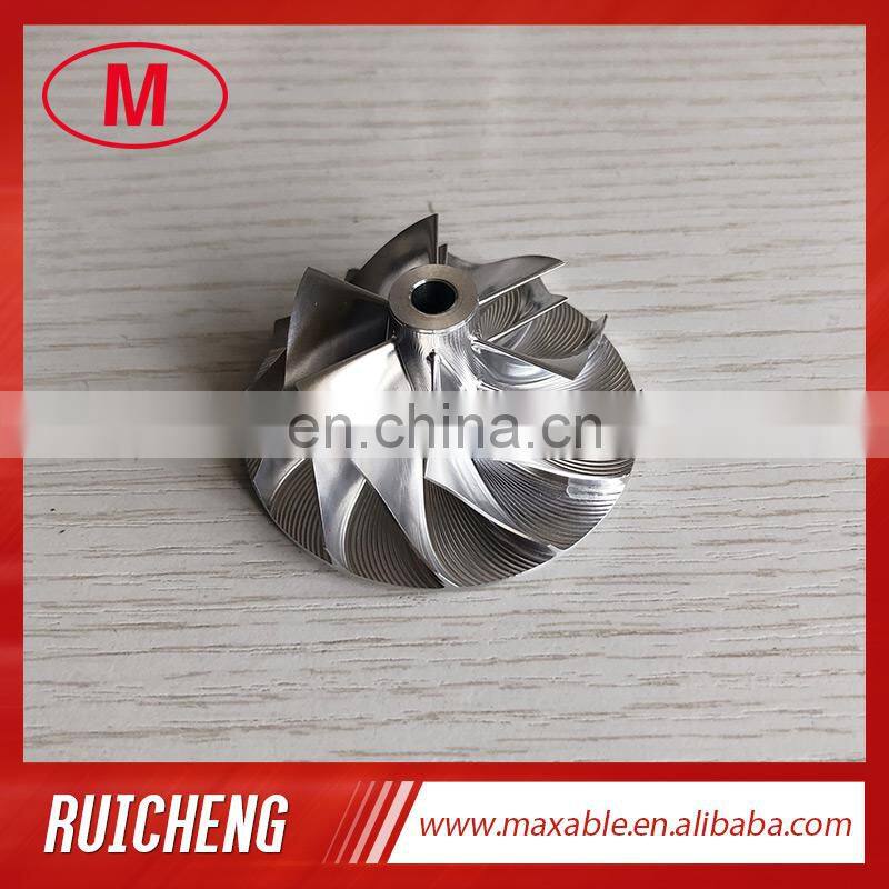 RHF5 36.60/52.50mm 6+6 blades turbo turbocharger aluminum 2618/milling/billet compressor wheel for VJ26
