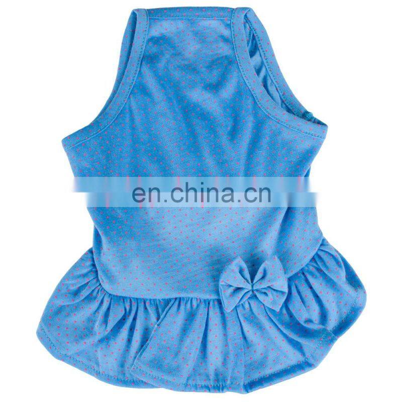 xxx small blue sexy high quality dog patterns dresses
