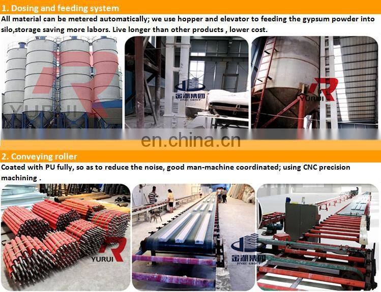 Full automatic gypsum cornice molding machine, gypsum cornice making machine