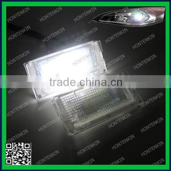 Xenon White Error Free 18-SMD License Plate Lights Lamp Bulbs for Mini Cooper