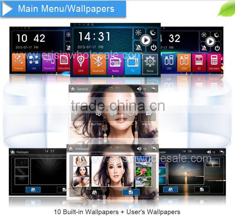 Erisin ES6903K 7" Car Audio Entertainment Car Stereo System Radio GPS Navigation for Toyota Corolla