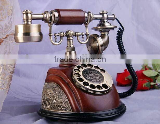 antique or ancient ratory telephone