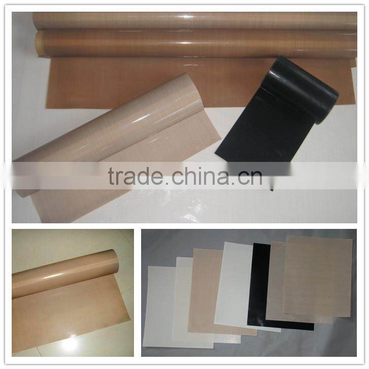 teflon coated fabric PTFE both sides used for food baking & heat sealing machine