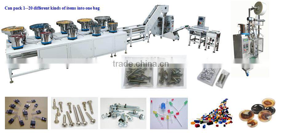 Automatic filling and packing machine