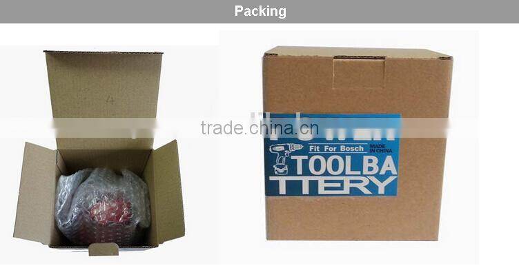 9.6V Ni-cd Ni-MH Cordless Drills Battery Pack BAT001 for Bosch GBB 9.6VES-1