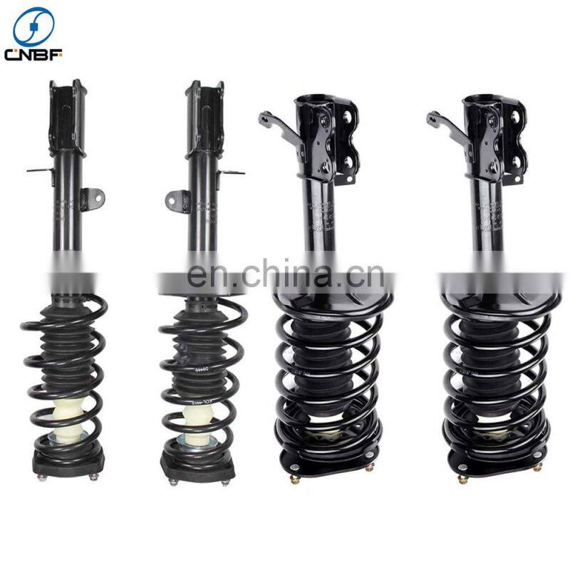 CNBF Flying Auto Parts Front & Rear Complete Strut & Spring Assemblies Shock Absorbers Compatible for TOYOTA COROLLA (Set of 4)