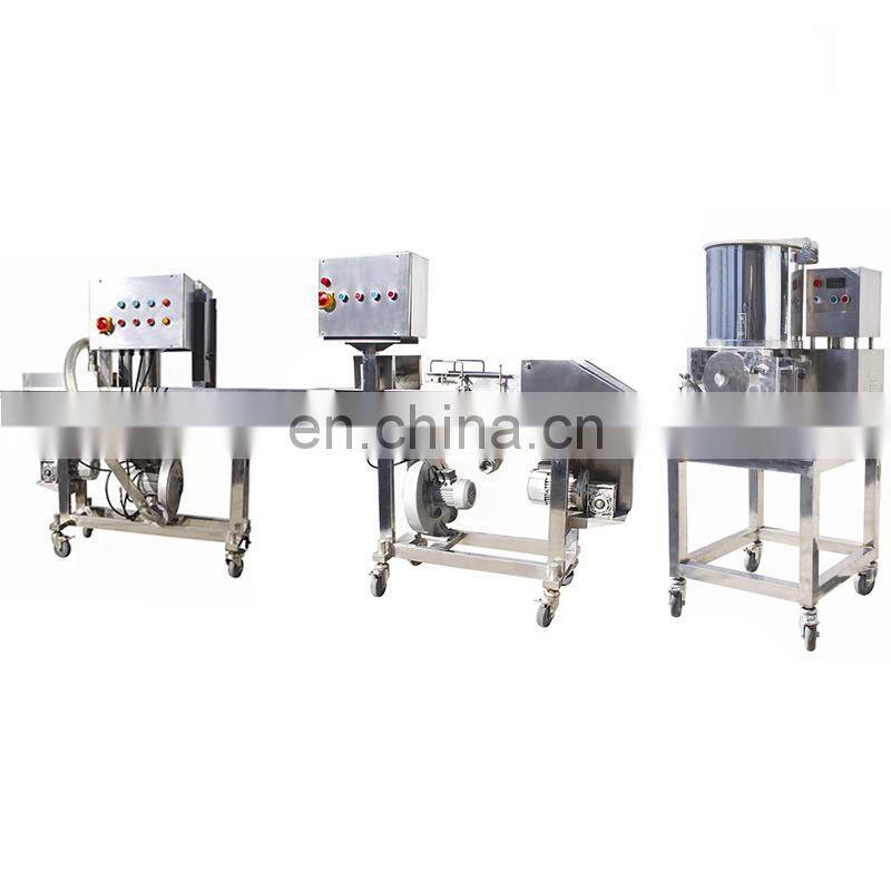 Hot sale burger patty making machine/patty maker machine
