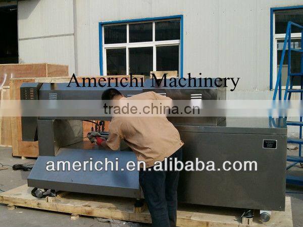 Frying Doritos food making machine