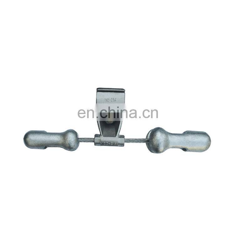 Power Line OPGW Cable Fixing connecting for power fittings Construction Area Tension Clamp
