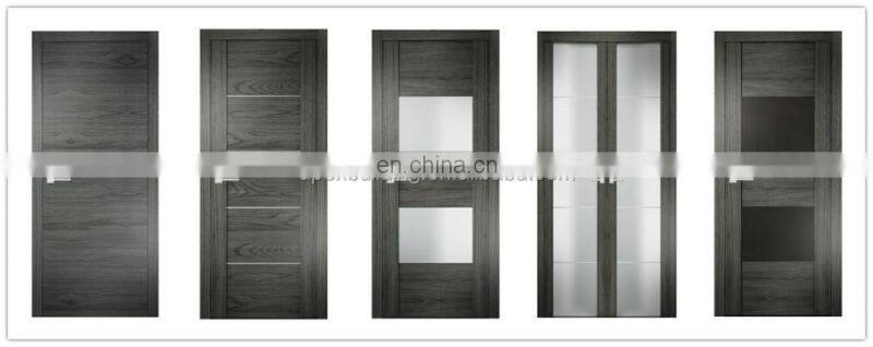 European model door style ash wood veneer flush door interior door