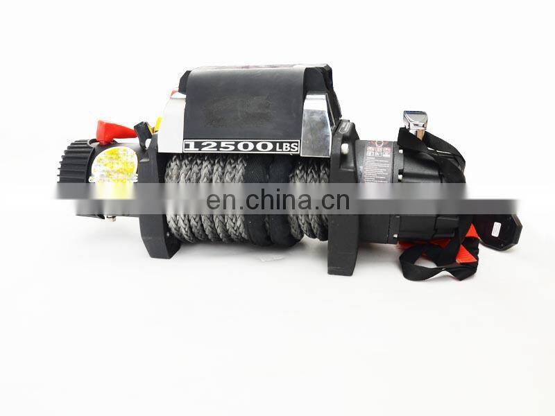 IP68 12500lbs Nylon rope Winch Capstan for Jeep Wrangler JK JL Offroad accessories