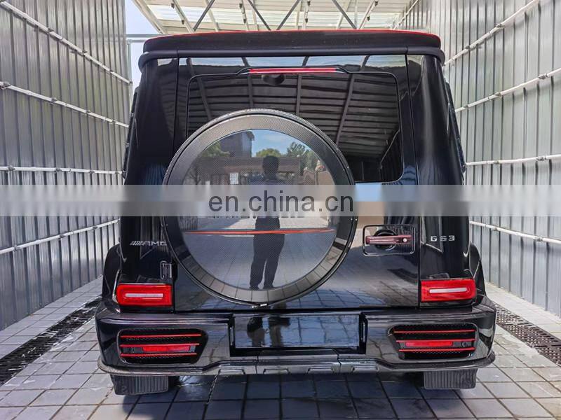 Runde Resin Carbon Fiber For Mercedes-Benz G-CLASS W463 W464 G500 G350 G63 Mansory Style Body Kit Front Bumper Rear Bumper Hood
