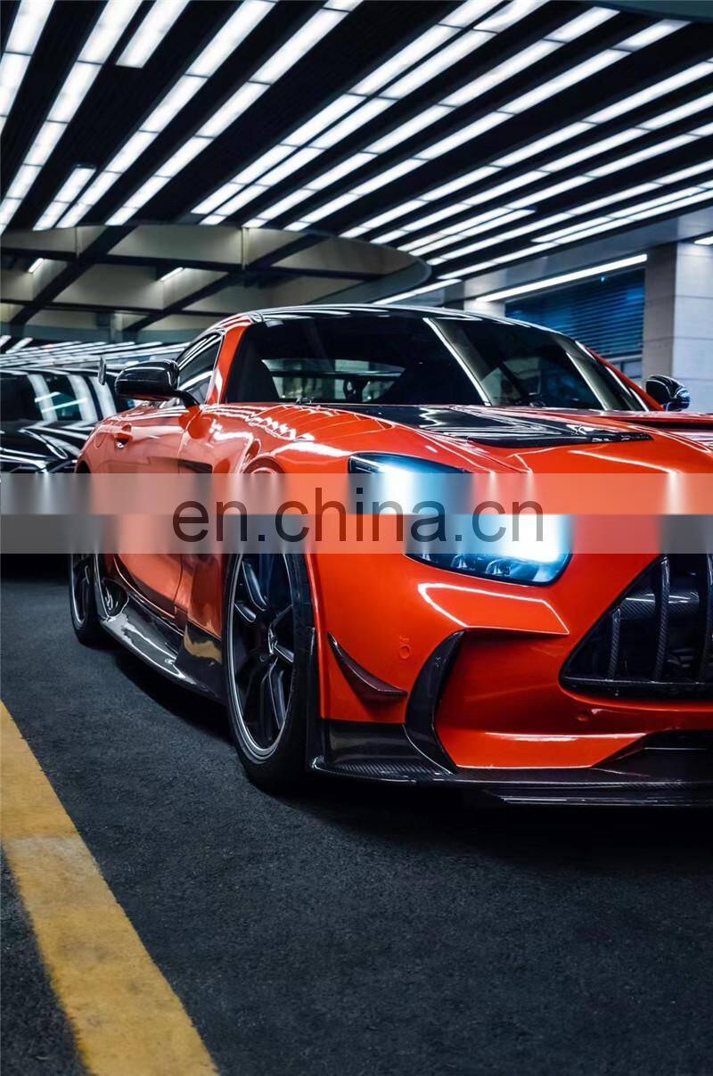 Runde Black Series For Mercedes-Benz Amg GT GTS GTR Upgrade BS Style FRP+Carbon Body Kit Front Rear Bumper Spoiler Fender Hood