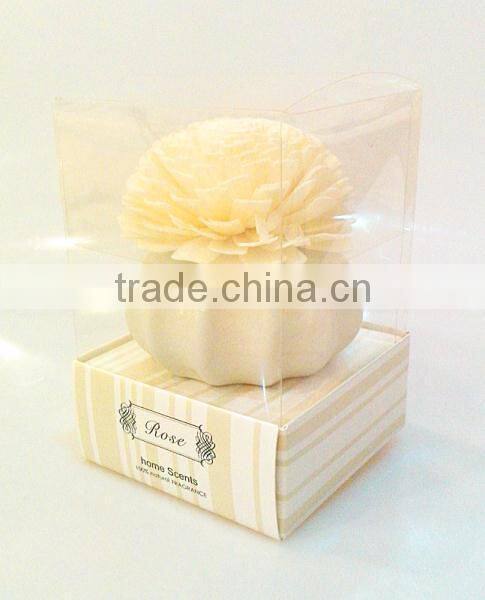50ml Home fragrance Sola Flower Diffuser with ceramic jar, air fresher gift set SA-1346