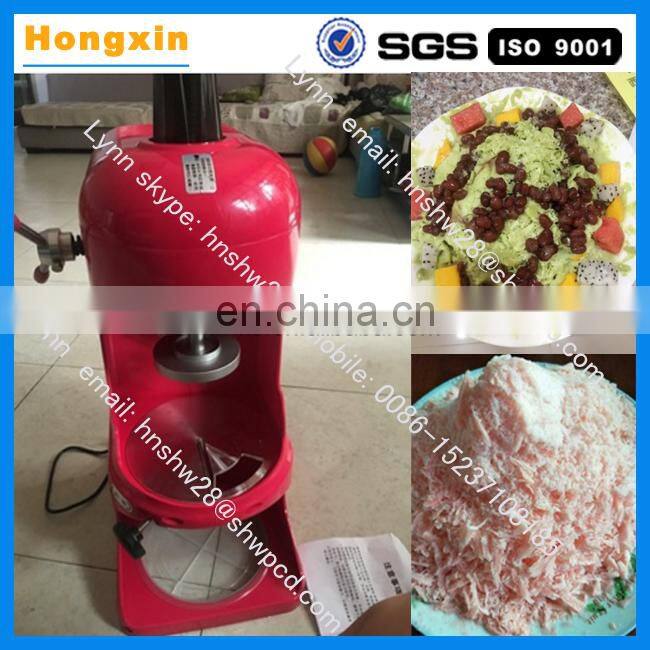 Commercial shop ice crusher & shaver machine / Snow cone cube shaving machine