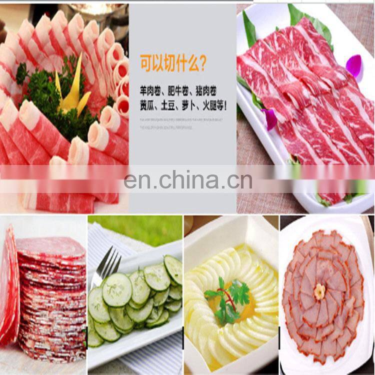 mutton roll cutting machine/meat planer machine