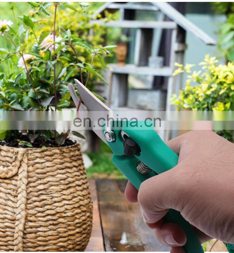Professional steel pruner gardening hand pruning shears scissors for flowers/garden tree