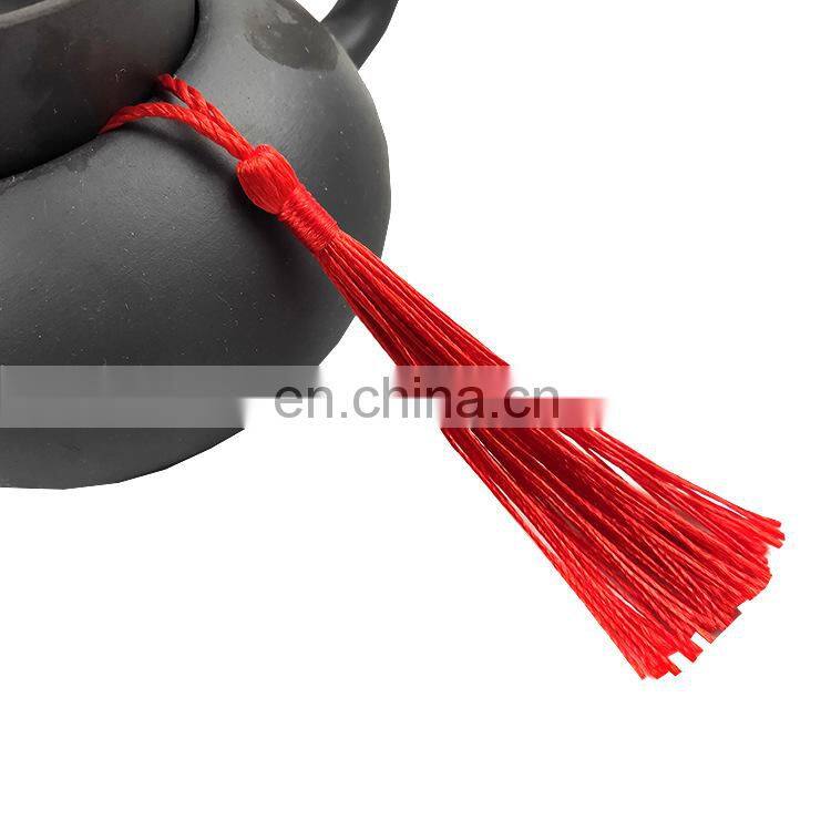 Polyester Silk Tassel Fringe 13cm Cotton Tassels Trim For Sewing Curtains Accessories