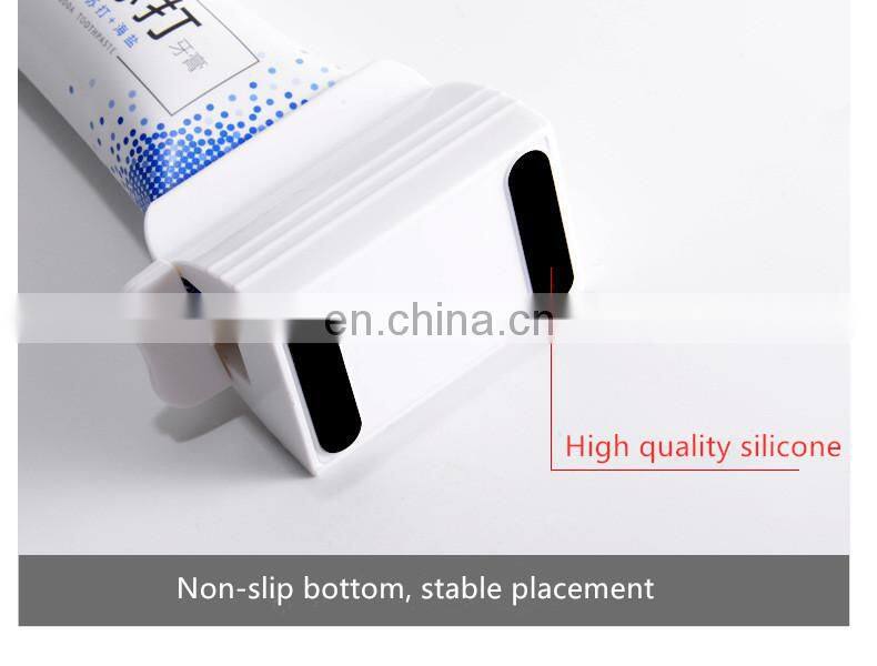 Multifunction Toothpaste Tube Squeezer Squeezer Toothpaste Easy Portable Plastic Dispenser Bathroom accessories