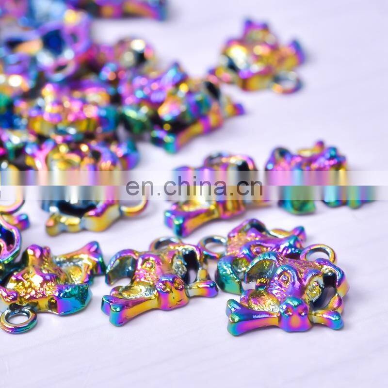 100Pcs Mixed Colorful Metal Animals Charms Beads For Jewelry Making DIY Bracelet Pendant Necklace Accessories Findings