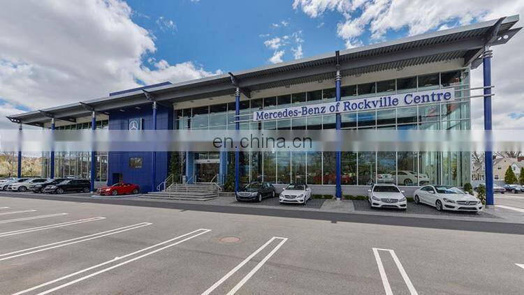 Prefab metal construction buildings steel frame workshop