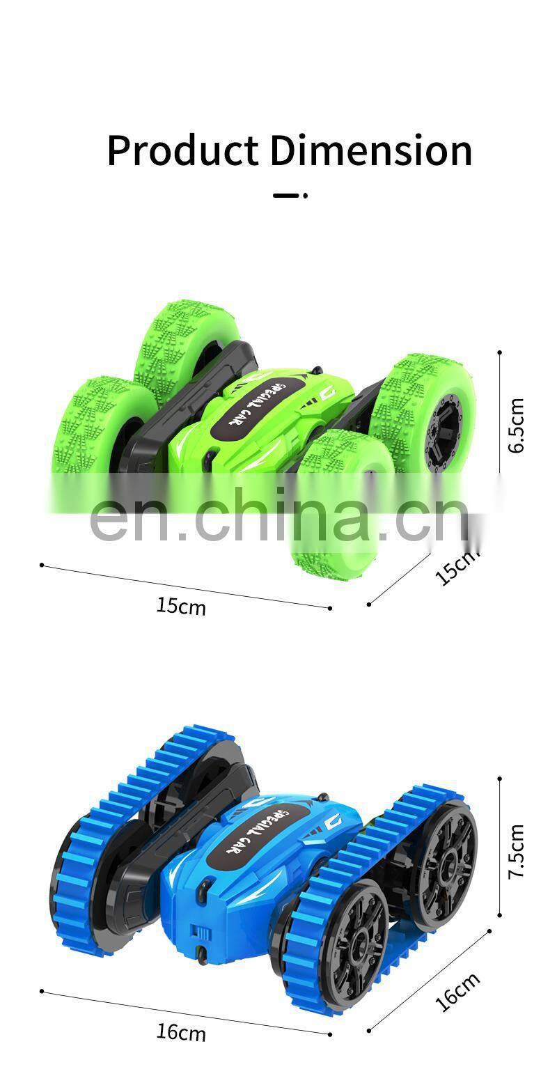 Great Christmas Gift JJRC Q95 2 Play Modes Double-sided Running 360 Rotating Remote Control Stunt Car for Kids