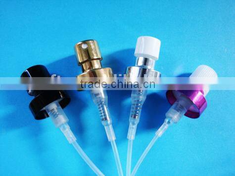 plastic UV silvery color lotion pump 28/410,24/410