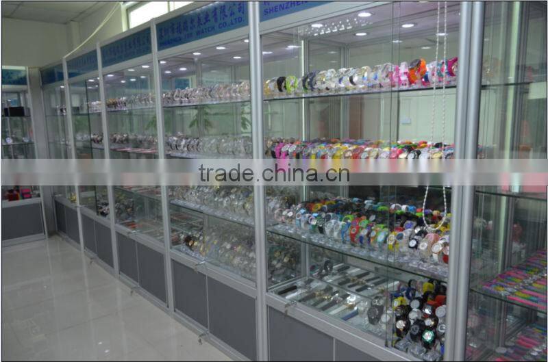 Silicone colorful wrist watches fashion 2013