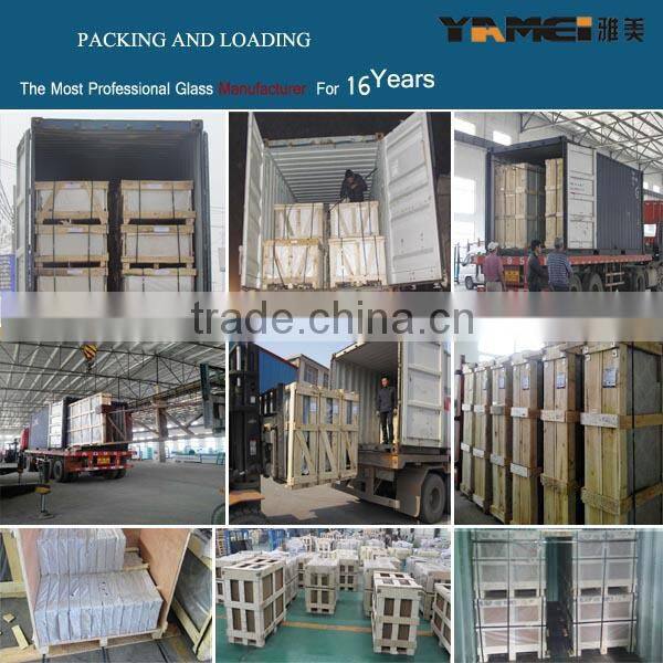 Best Price 6mm tempered glass price with CE CCC ISO
