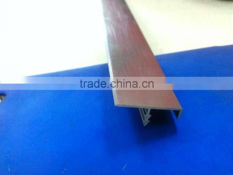 t shape profile edge banding aluminium frame